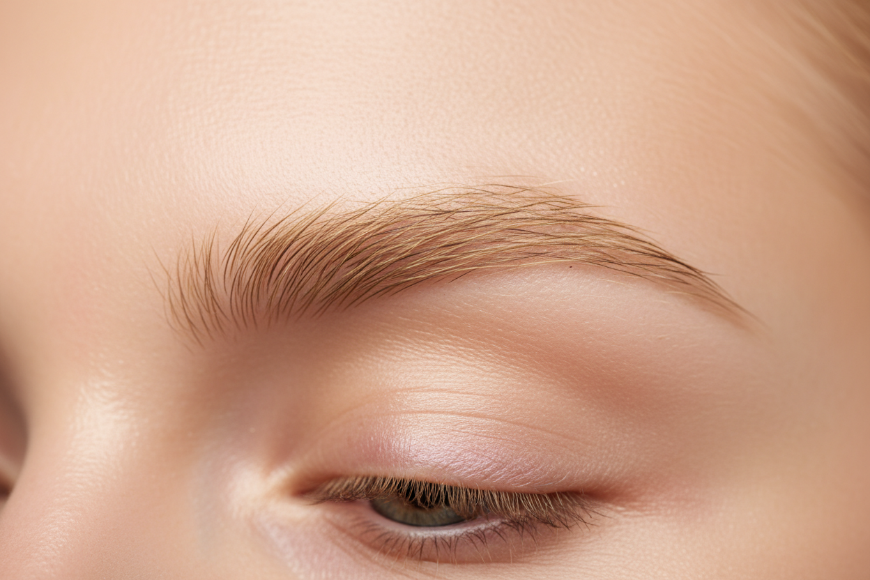 blonde eyebrow